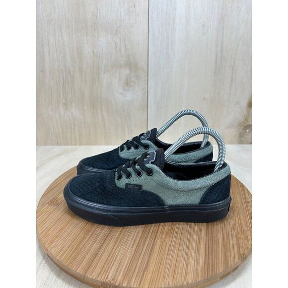 Vans Era X Harry Potter Slytherin Black Grean Suede Athletic Shoes Womens Size 6 - Picture 1 of 9
